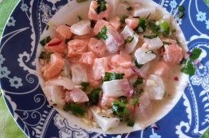 Ceviche Caseiro – Como Temperar Cheviche de Salmão e Tilápia Fresca
