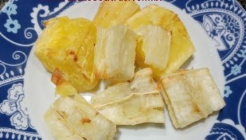 Mandioca Frita Sem óleo – Como Fazer Macaxeira ou Aipim na airfrayer