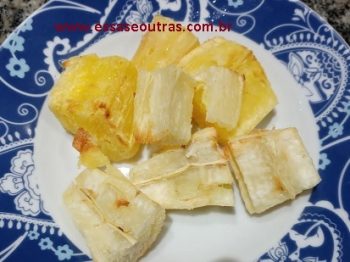 Mandioca Frita Sem óleo – Como Fazer Macaxeira ou Aipim na airfrayer