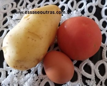 Fritada de Batata com Tomate e Ovos Como Fazer Fritada de Batata, Ovos