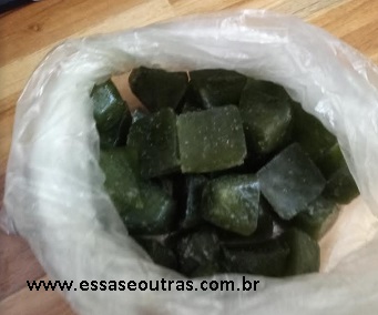Boldo da Terra e Boldo Miúdo Cubos de Gelos de Folhas Amargas Fígado