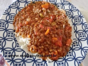 Lentilha com Carne Moída – Receita com Lentilha Fácil que Rende