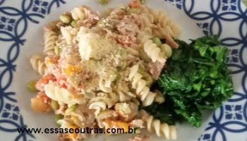 Massa com Atum e Fava Verde – Receita Rápida com Fava
