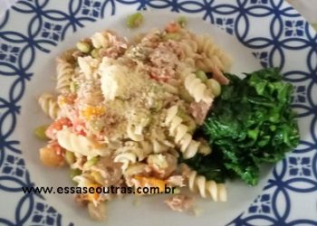 Massa com Atum e Fava Verde – Receita Rápida com Fava