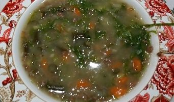 Sopa Cremosa com Carne Moída, Legumes e Batata – Receita de Sopa
