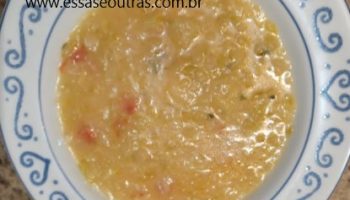 Sopa de Abobrinha com Alho Poró e Batata – Receita de Sopa Econômica