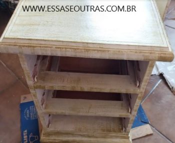 Pátina Dourada – Como Fazer Pátina Ouro em Móvel Antigo de Madeira
