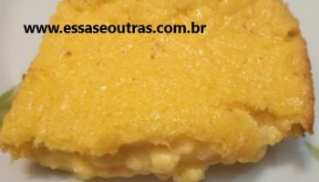 Bolo de Milho Verde Sem Farinha e Sem Fermento – Pamonha Assada