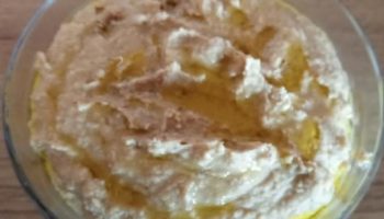 Pasta de Grão de Bico com Tahine feito em casa – Creme de Grão de Bico