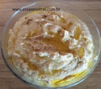 Pasta de Grão de Bico com Tahine feito em casa – Creme de Grão de Bico