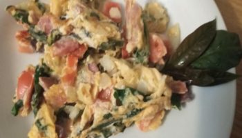 Omelete de Salame e Ora pro nóbis – Receita Nutritiva de Omelete