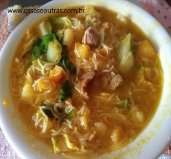 Sopão Nutritivo para Reanimar – Sopa Vitaminada com Vegetais e Carne