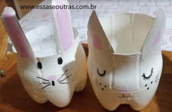 Vasinhos de Bichinhos com Garrafa Pet para Plantar Suculentas