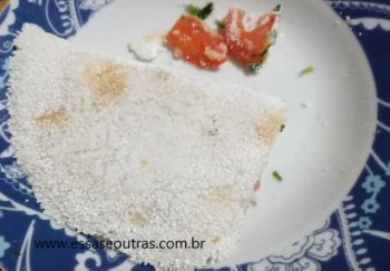 Tapioca de Presunto, Queijo e Tomate Quente – Como Fazer