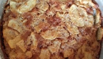Torta de Maçã Low carb com Farinha Amêndoas – Receita Diet