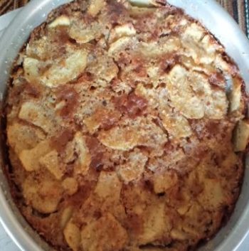 Torta de Maçã Low carb com Farinha Amêndoas – Receita Diet