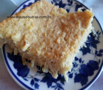 Bolo de Abacaxi com Coco Low Carb Sem Açúcar – Receita