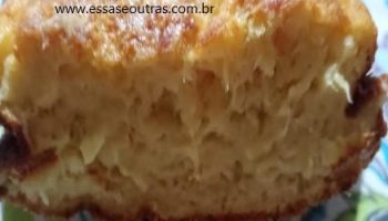 Pão com Massa de Frango, Queijo e Polvilho – Receita