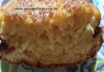 Pão com Massa de Frango, Queijo e Polvilho – Receita