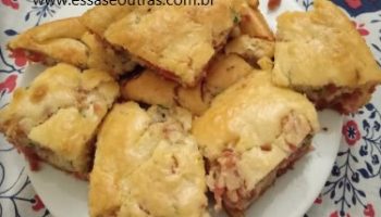Torta de Atum e Calabresa com Massa Fofa Deliciosa – Receita