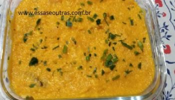 Escondidinho de Abóbora Cambotiã – Como Fazer Purê e Recheio