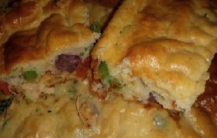 Torta de Frango Rápida de fazer – Receita Fácil de Massa