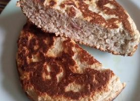 Panqueca com Farinha de Amendoim Banana Receita de Frigideira