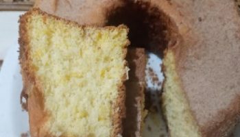 Bolo de Fubá Com 3 Ingredientes – Ovos, Fubá e Açúcar