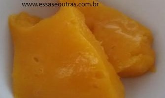 Gelatina Incolor com Abacaxi – Gelatina com Fruta in Natura
