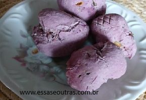 Pãozinho de Batata Doce Roxa e Polvilho – Como fazer e Congelar